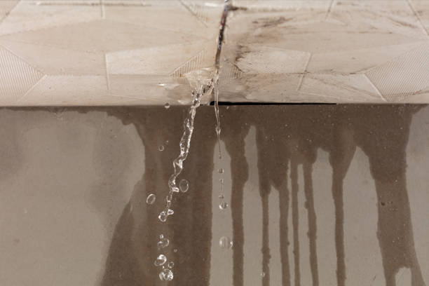 Professional Flood Damage Cleanup technician working in Evansville, WI